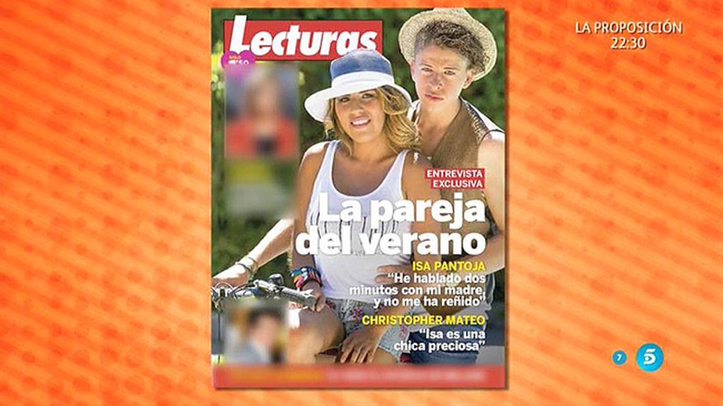 Chabelita y Christopher, la pareja del verano en la revista 'Lecturas'