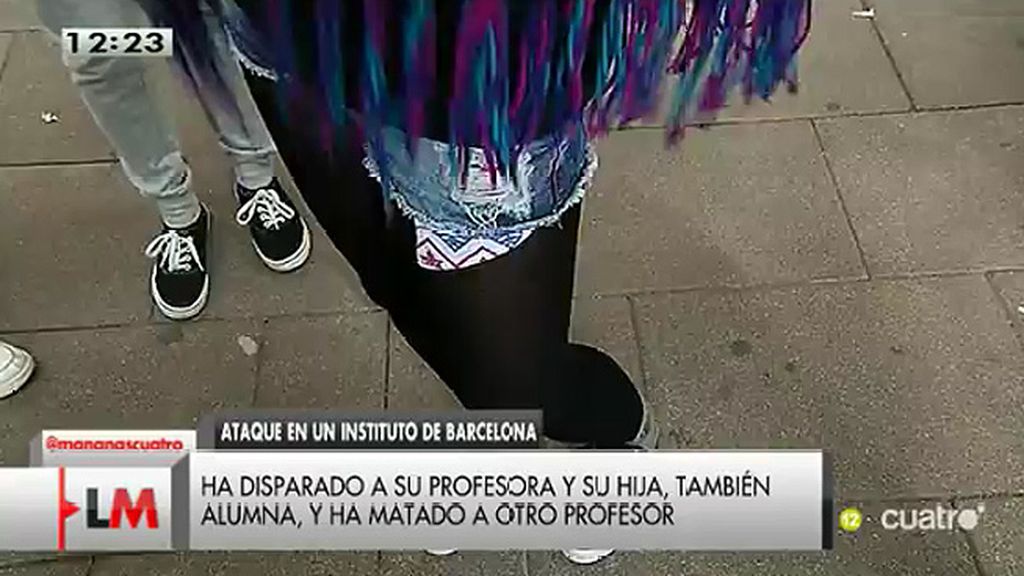 Alumna del Instituto Joan Fuster: “Nadie se lo esperaba de este chaval”