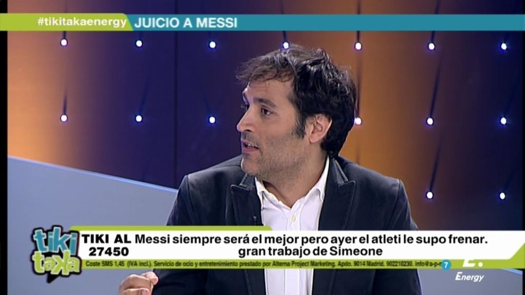 David Sánchez: "Leo Messi estuvo ausente por mérito del Cholo Simeone"