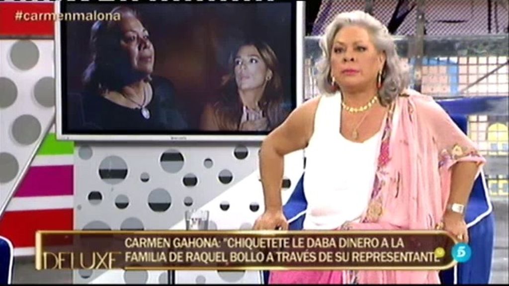 Carmen Gahona: "Creo que Raquel Bollo sigue enganchada a Chiquetete"