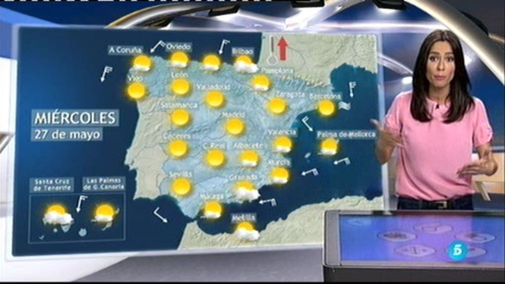 El tiempo, con Alba Lago