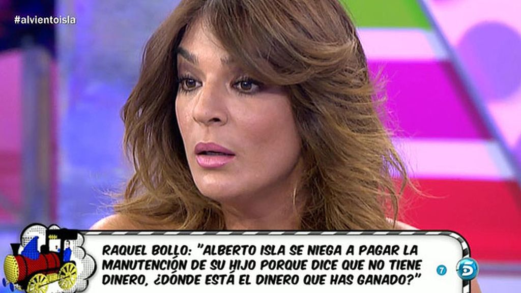 Raquel Bollo no quiere que Chabelita se quede a solas con Alberto Isla