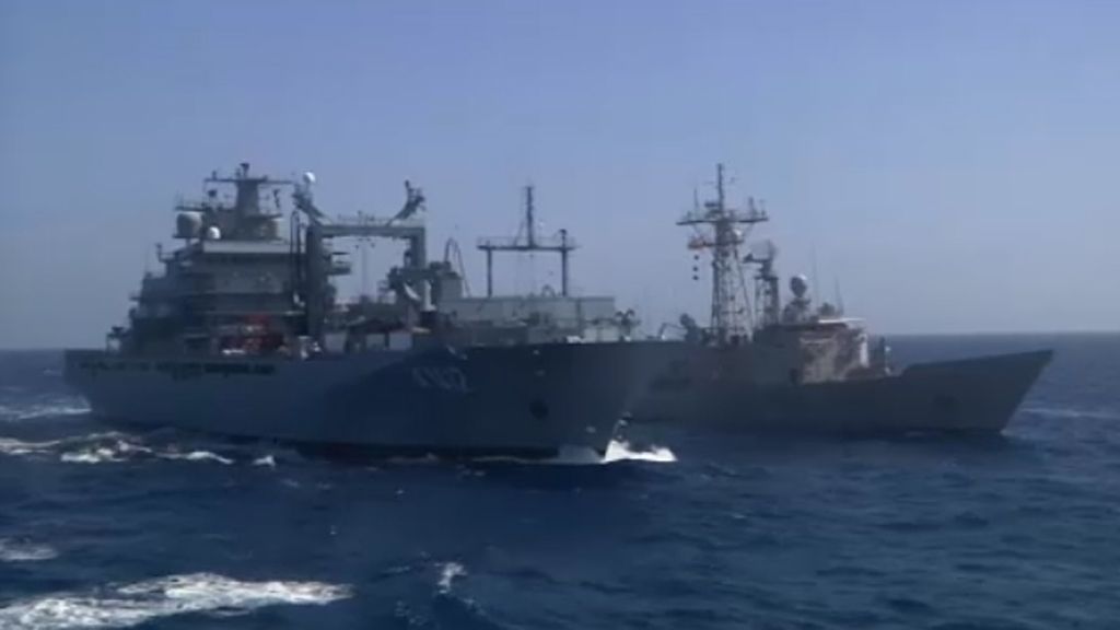 La misión de la fragata 'Numancia' en el Mediterráneo ha salvado 1.200 vidas