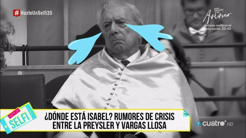 Vargas Llosa está triste, ¿qué tendrá Vargas Llosa?