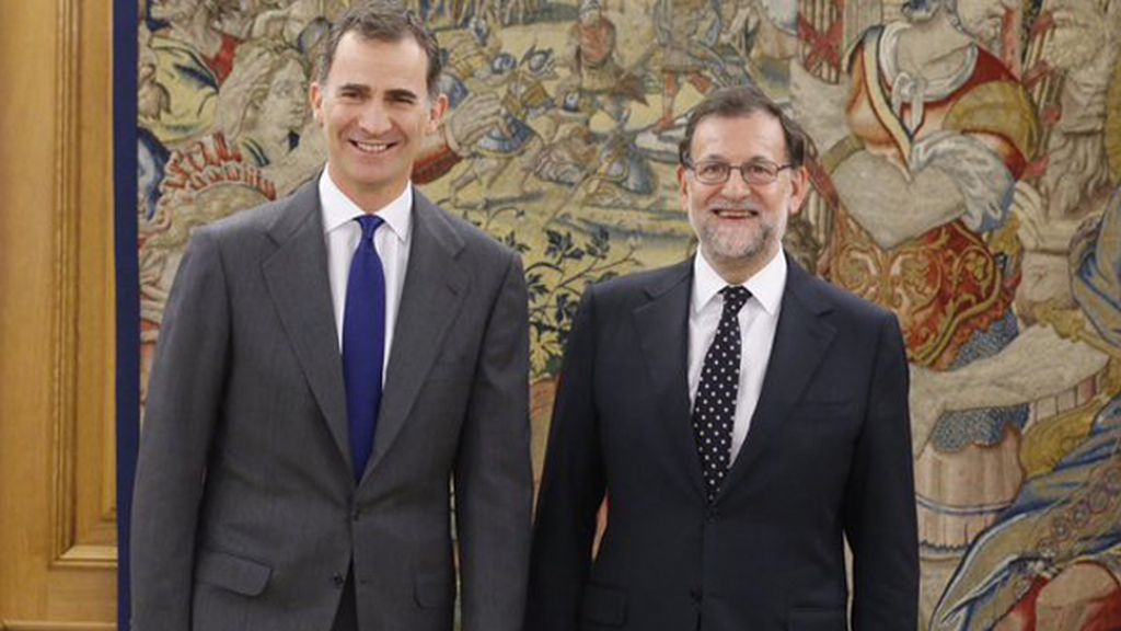 El Rey cierra con Rajoy la ronda de consultas para la sesión de investidura