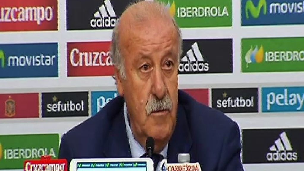 Del Bosque: "En la posición de Iborra andamos cortos de efectivos"