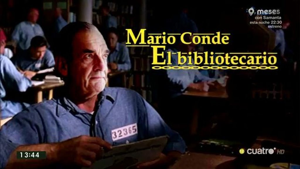 Mario Conde, bibliotecario
