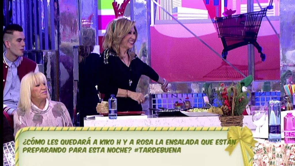 Los colaboradores preparan la cena de Nochebuena: Kiko H. VS Rosa Benito