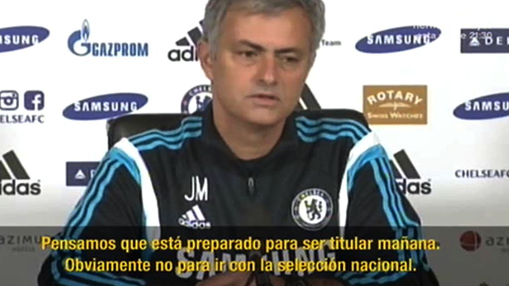 Mourinho: “Costa está listo para jugar mañana pero no para ir con la Selección”