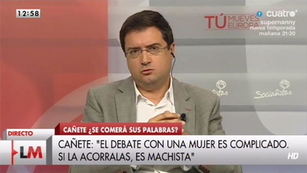 Óscar López, sobre las palabras de Cañete: “Es soberbia, es machismo en estado puro”