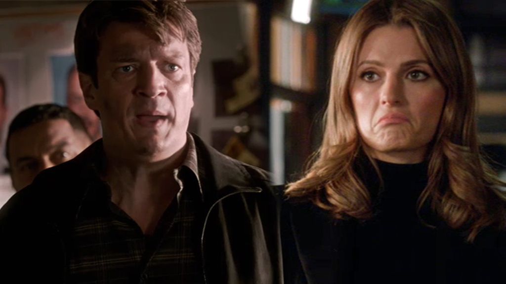 Beckett no conoce a Castle: "No había visto a este hombre en mi vida"