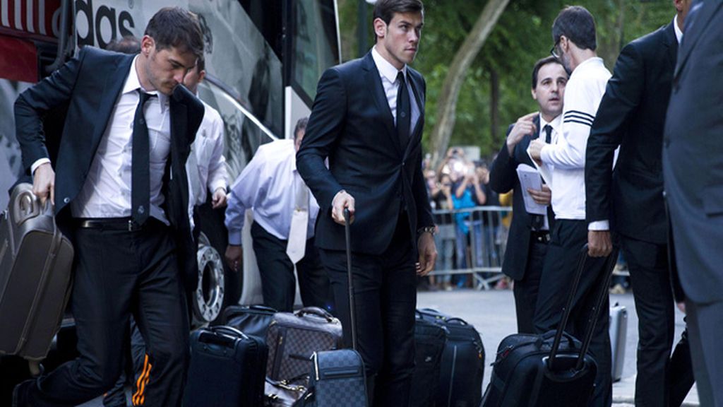 El Real Madrid ya prepara la final en Lisboa El Real Madrid ya prepara la final en Lisboa