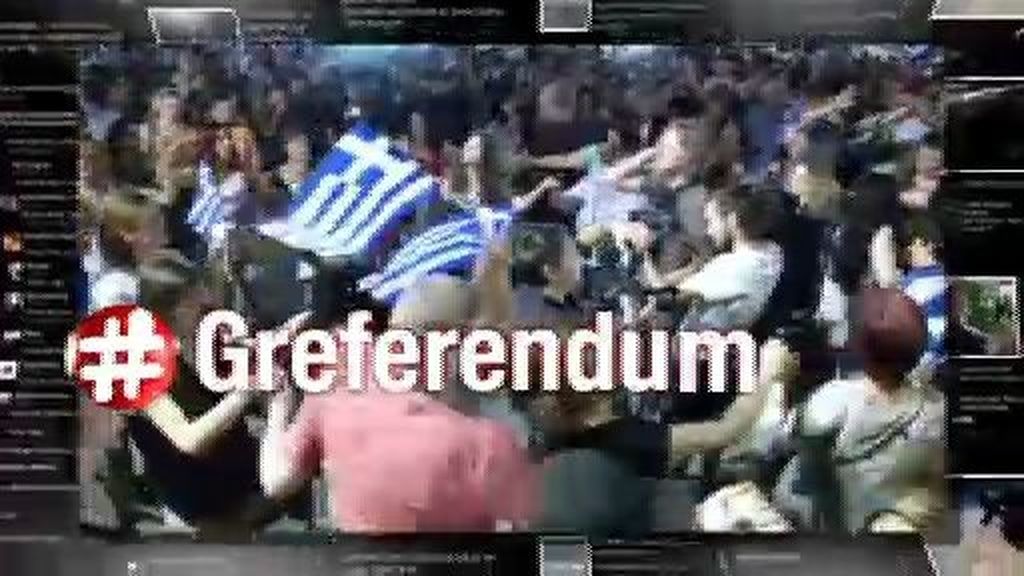 #HoyEnLaRed: primeras reacciones al #Grefenderum griego