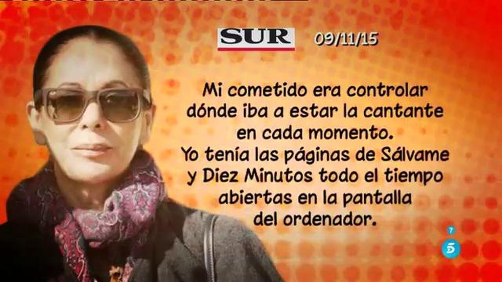 La Policía creó un Club de fans falso para controlar a Isabel Pantoja