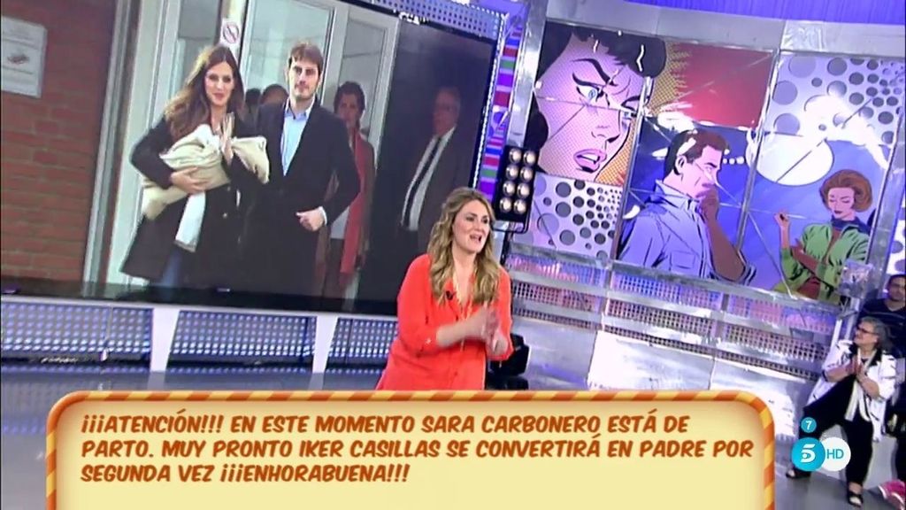 Carlota Corredera: "Sara Carbonero está a punto de volver a ser mamá"