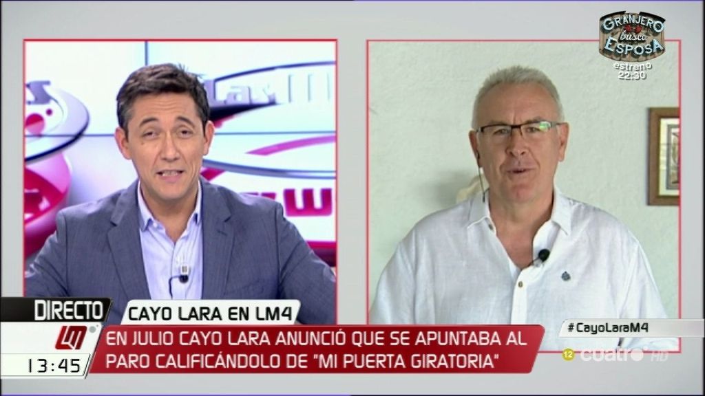 Cayo Lara, del PP: "No se puede poner a la zorra a guardar gallinas"
