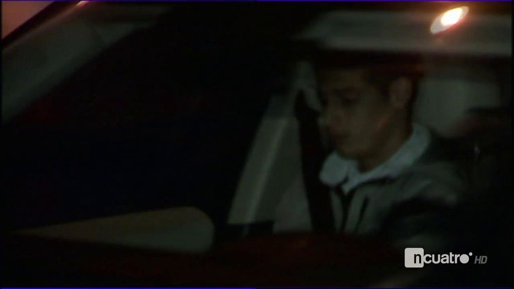 James Rodríguez salió de Valdebebas en coche pero... ¡de copiloto!