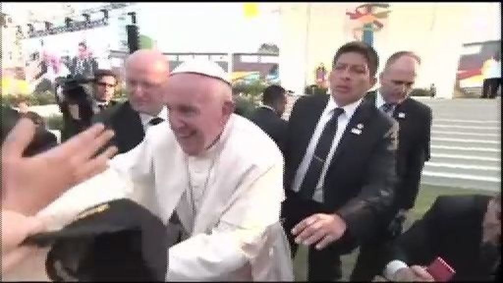 El Papa también se enfada