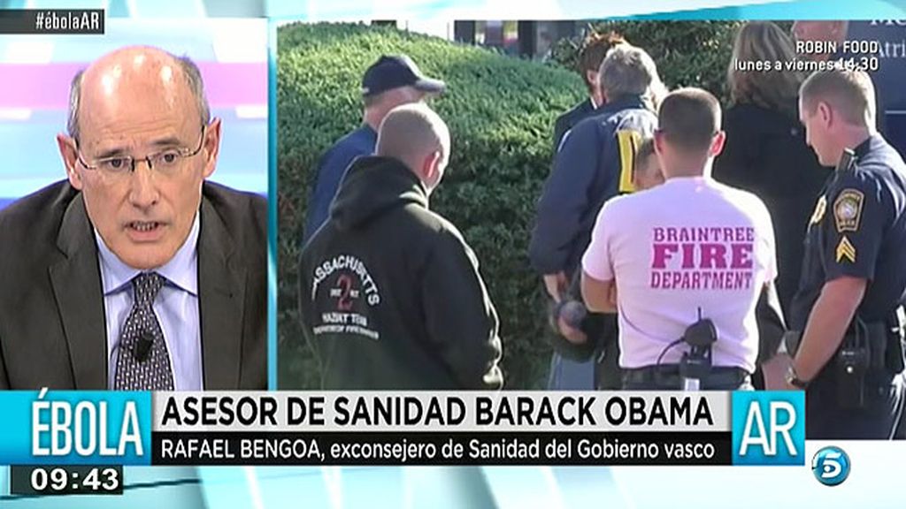Rafael Bengoa, asesor de sanidad de Obama: "El consejero ha dejado desamparada a Teresa"