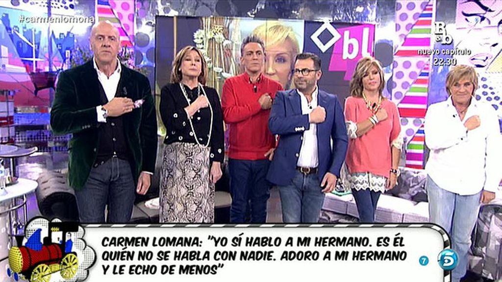 'Sálvame' y Carmen Lomana hacen las paces