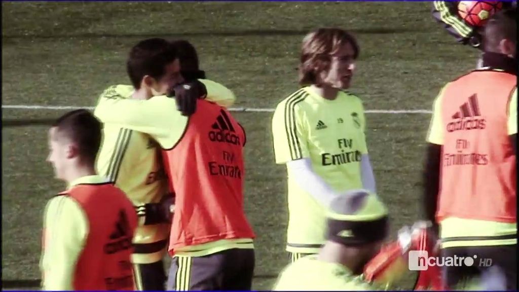 James y Jesé, dos hombres encantados con su nuevo entrenador