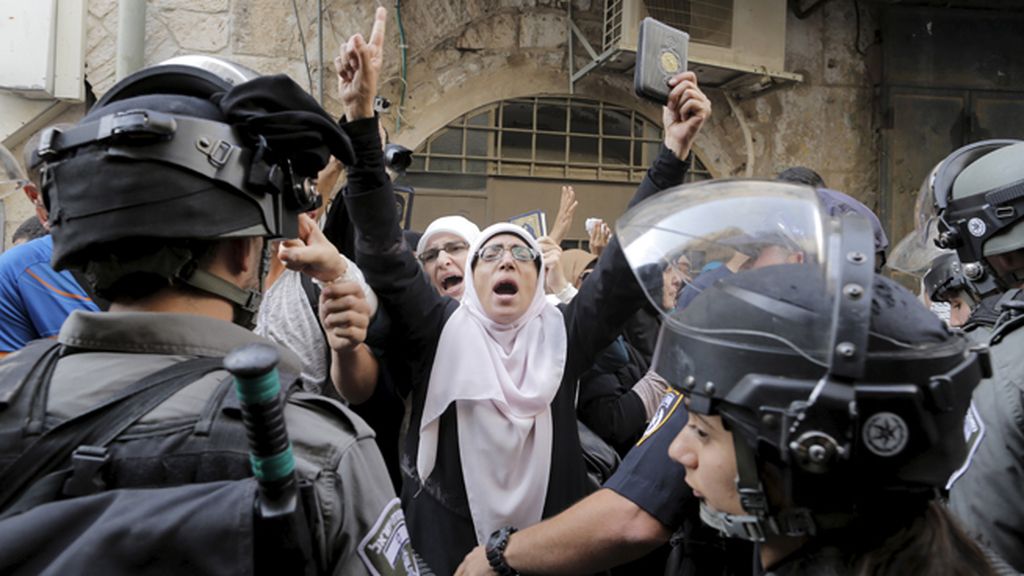 Durísimos enfrentamientos en Jerusalén