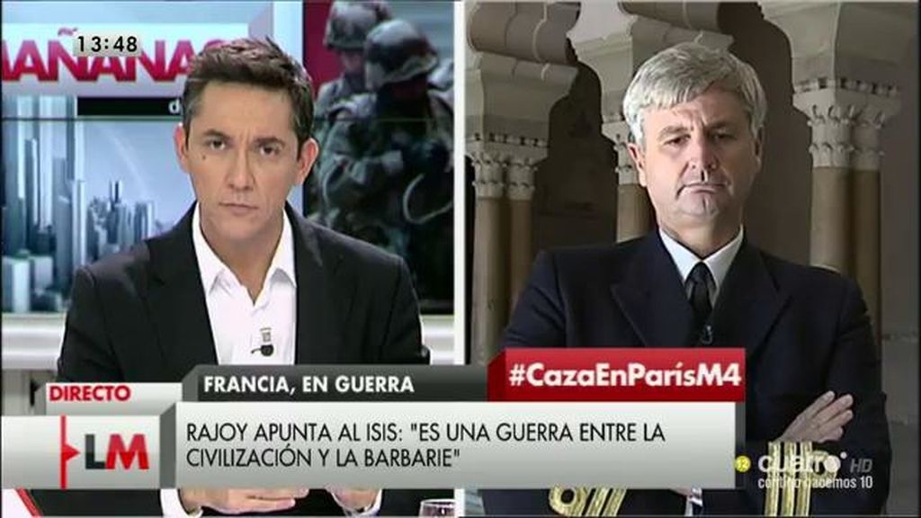 Federico Aznar, capitán de fragata : “Si la solución fuera sencilla, alguien la hubiera encontrado”