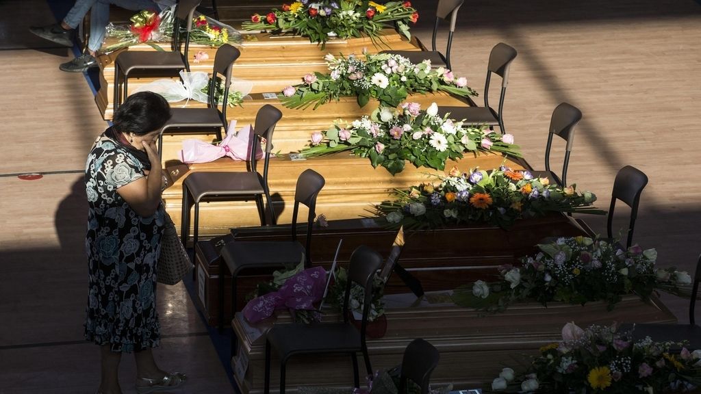 Italia celebra un funeral de Estado por las víctimas del seísmo
