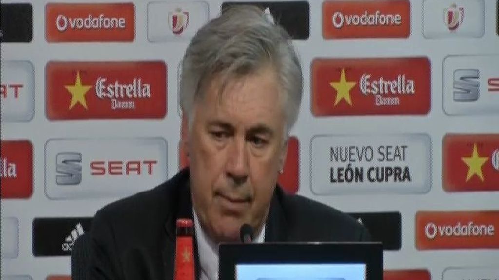 Ancelotti: "Hemos jugado como equipo, que es la forma de ganar al Barcelona"