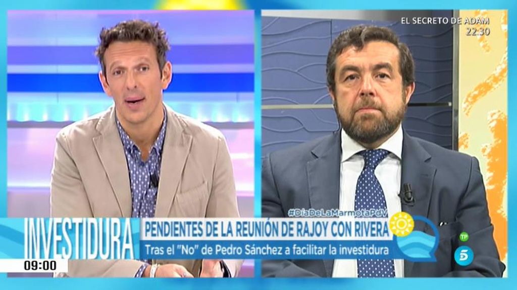 Gutiérrez: "La retirada de Rajoy ya no está sobre la mesa, hablamos de una investidura"