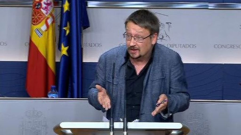 Domènech al PSOE : "Si quieren hablar en serio estamos aquí, pero basta de bromas"