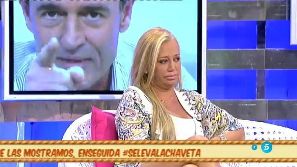 Belén Esteban, al Conde Lequio: "Se pide perdón mirando a la cámara y no riéndose"
