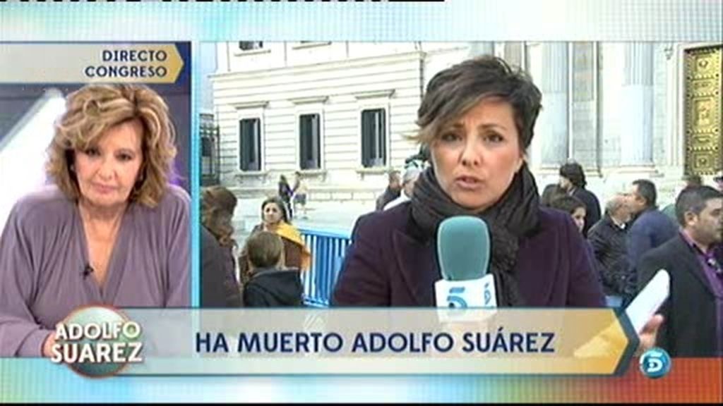 Sonsoles Ónega: "La figura de Adolfo Suárez ha estado muy presente en nuestra familia"