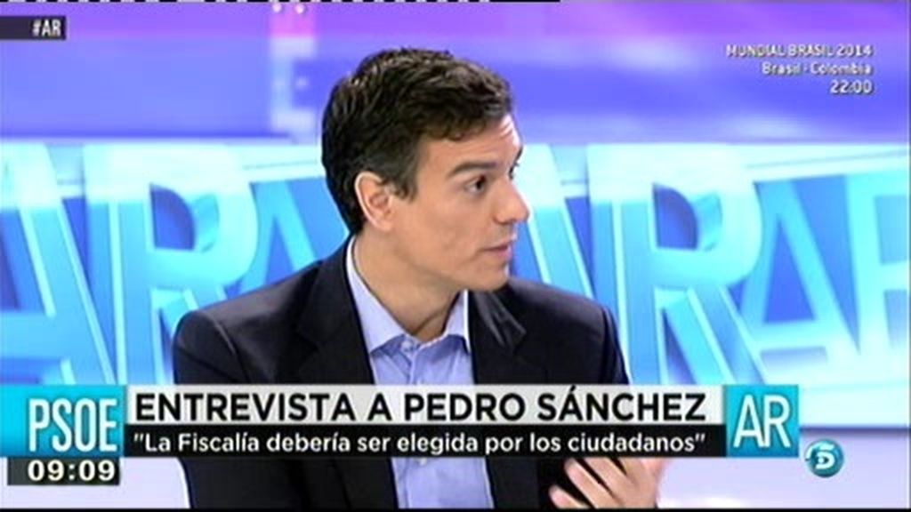 Pedro Sánchez: "No me va a temblar el pulso a la hora de echar a un corrupto del PSOE"