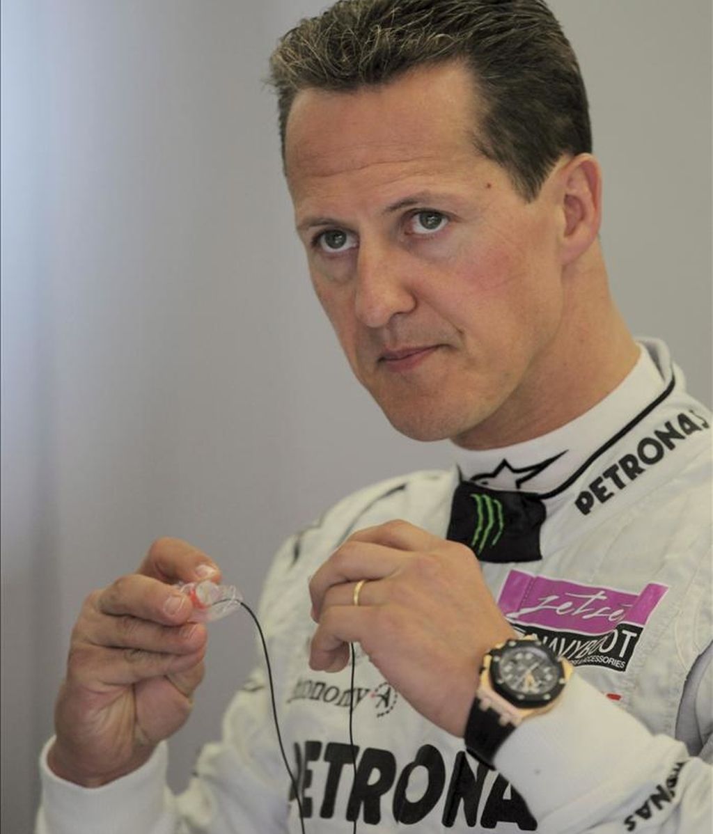 Michael Schumacher vuelve a casa