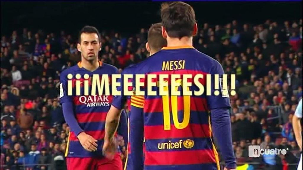 ¿Qué jugador del Celta se quejó a Messi de la jugada del penalti?