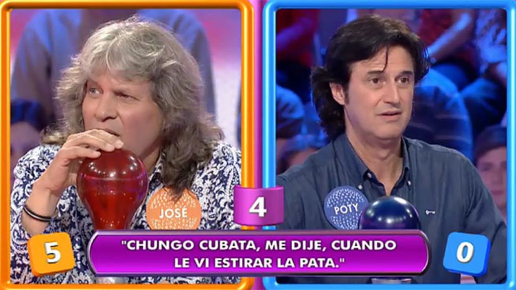 Poty, a José Mercé: "Olvídate del rebote"