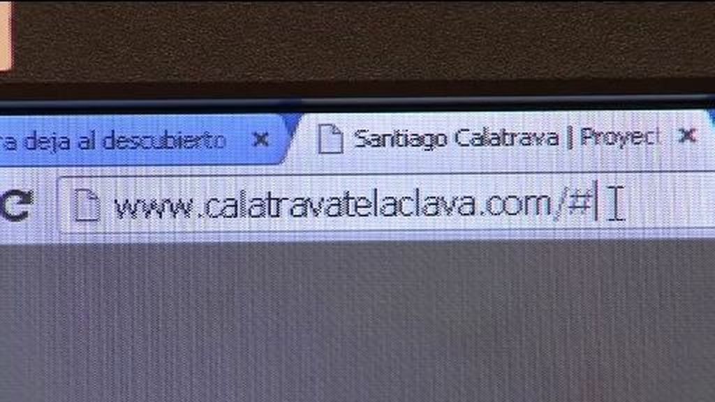 La Fiscalía no ve razones para cerrar la web contra Calatrava