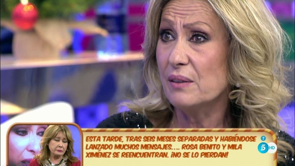 Rosa Benito explica por qué vetó a 'Sálvame': “Estaba en mi derecho de no dejarles entrar"