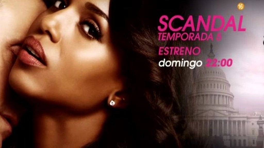 'Scandal' estrena su quinta temporada, este domingo en Divinity