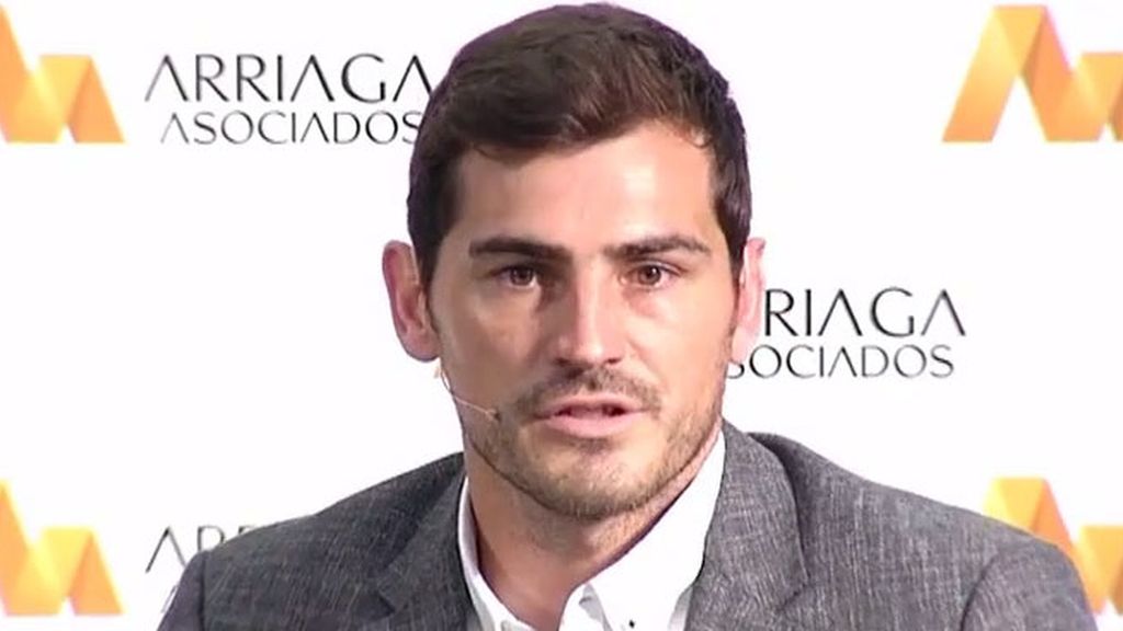 Casillas: "Ya se me había olvidado lo de Piqué y Ramos"