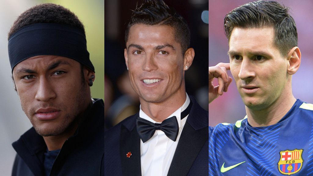 Cristiano Ronaldo, Messi y Neymar lucharán por el Balón de Oro 2015