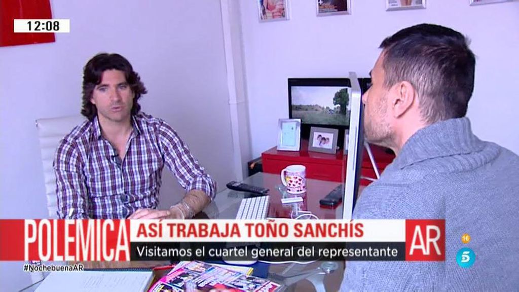 Así trabajaba Toño Sanchís