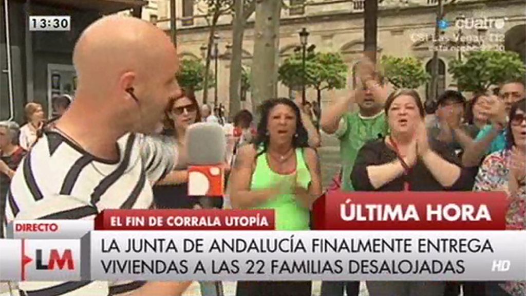La junta de Andalucía dará casa a las familias desalojadas de Corrala Utopía