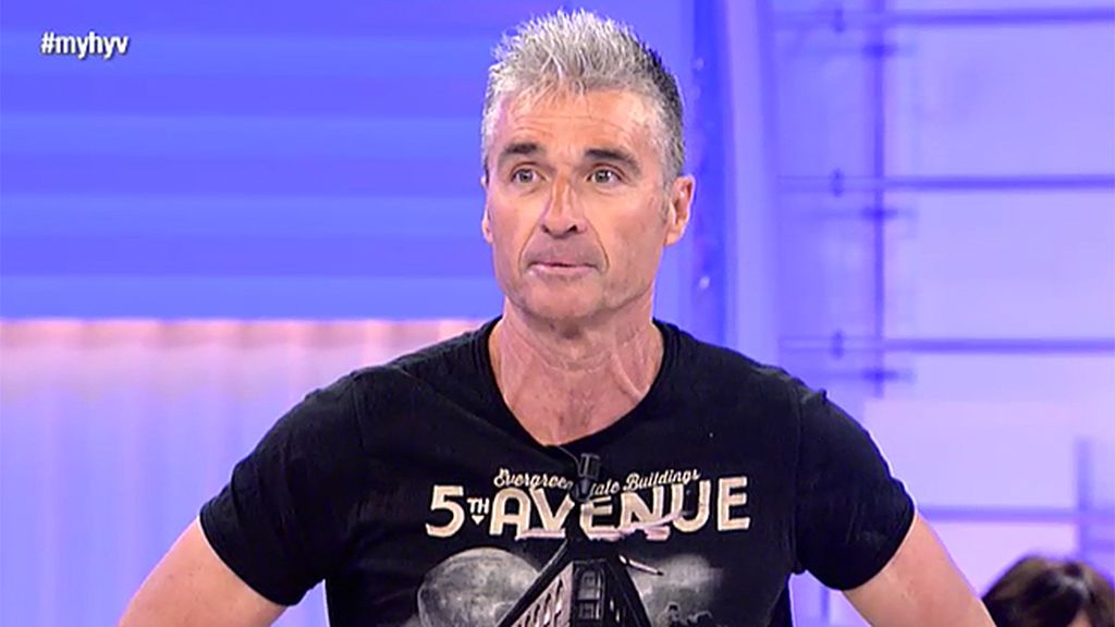 Ángel padre: "No me ha gustado la discusión porque deben guardase respeto aunque la historia no haya funcionado"