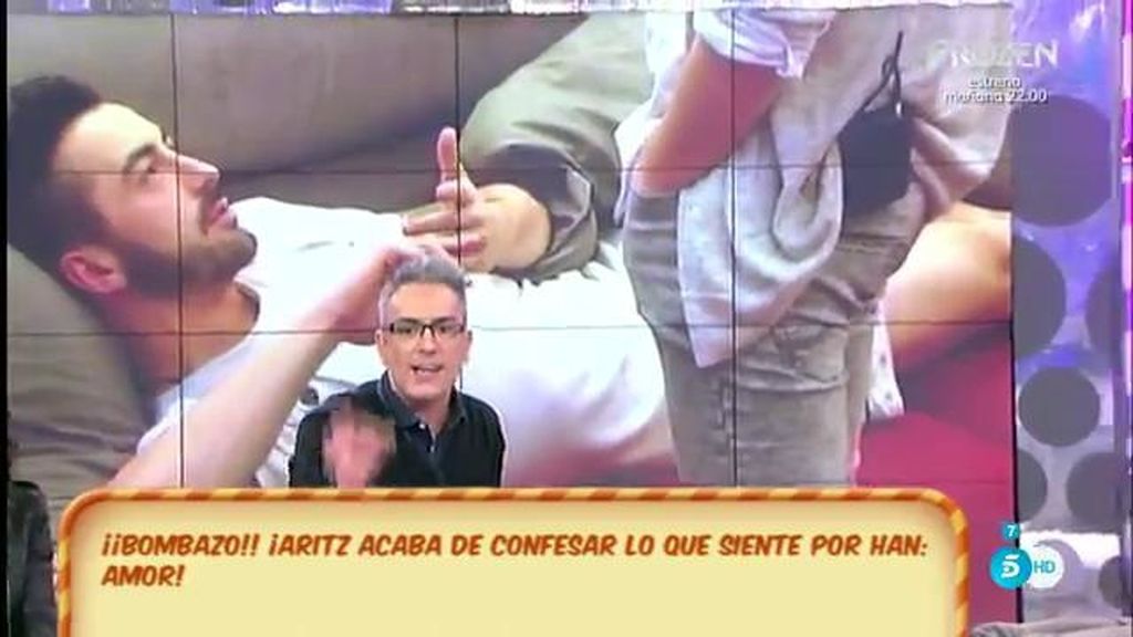 Kiko H.: “Por fin Aritz, mirando a cámara, ha confesado su amor por Han”