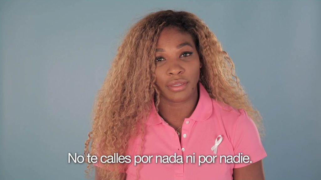 Las mejores jugadoras de tenis del mundo prestan su voz contra la violencia de género