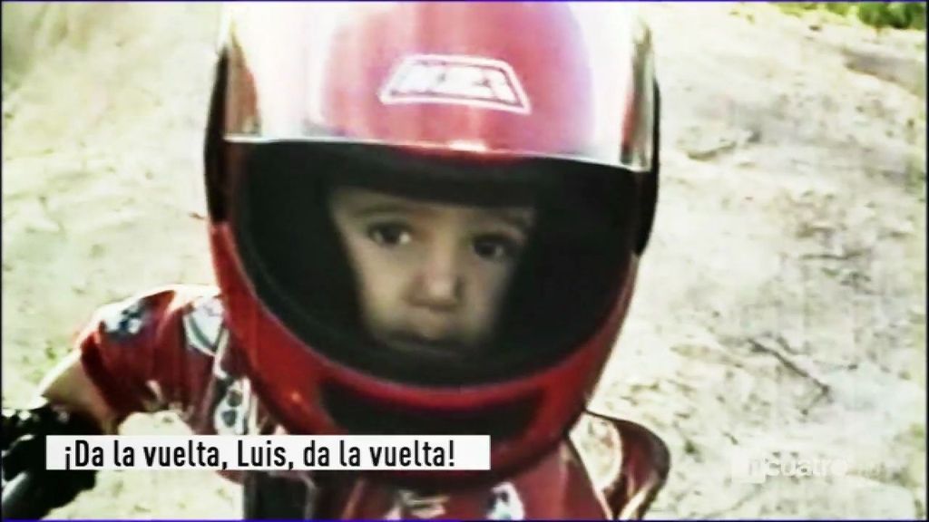 Luis Salom se montó con tan solo dos años por primera vez a una moto