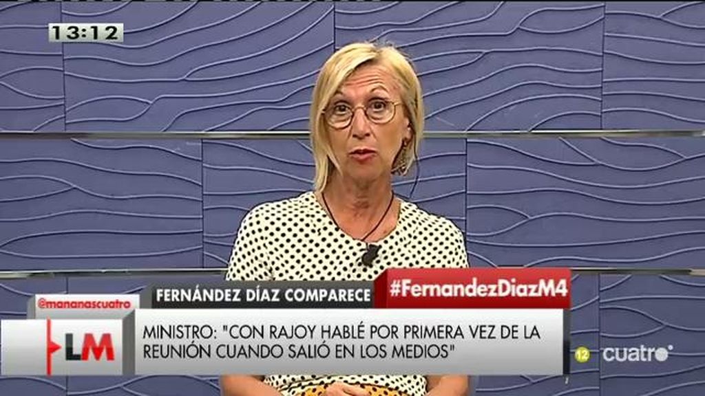 Rosa Díez: “Si Rajoy no cesa a Fernández Díaz, el que debería dimitir sería Rajoy”
