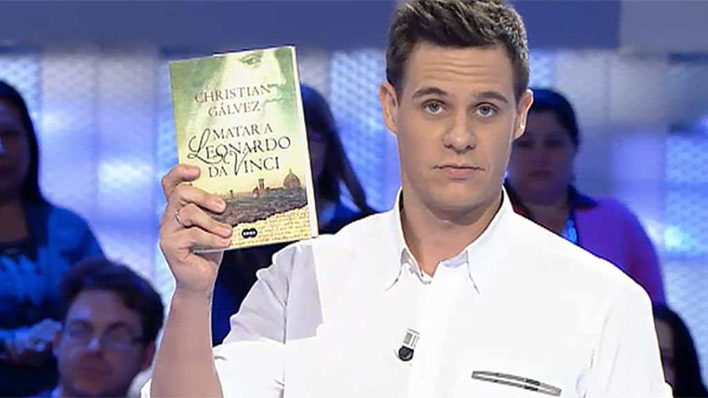 Christian estrena su primera novela histórica y se atreve a 'Matar a Leonardo Da Vinci'